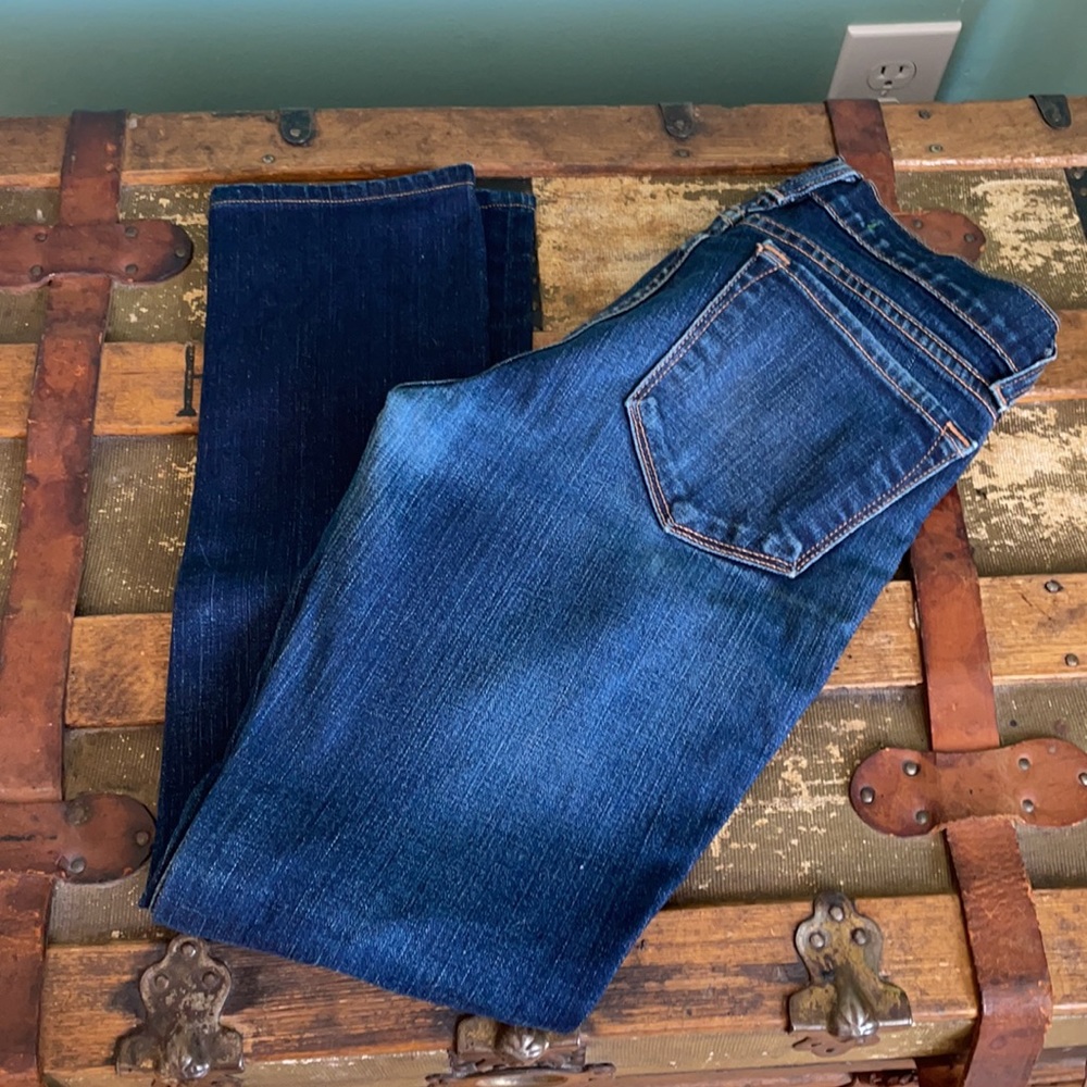 J BRAND WOMENS JEANS STRAIGHT LEG LIKE NEW 25 DARK DENIM - Picture 9 of 9